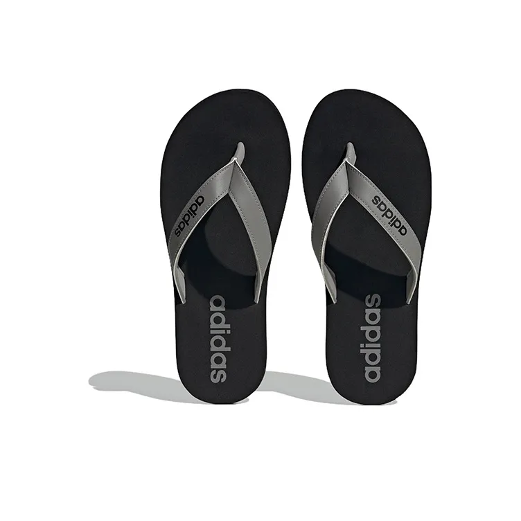 Adidas Eezay Flip Flops 'Black Grey'-4