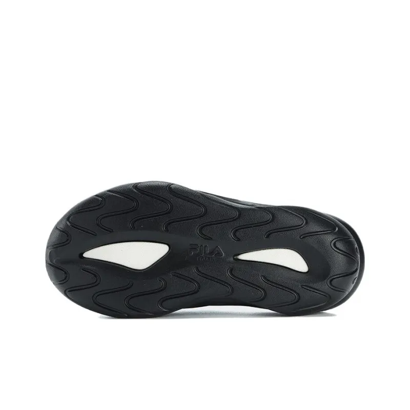 FILA FUSION Shell Slippers 'Black' Women's-4