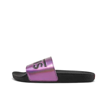 Vans Slip On Slippers Shoes Black Women's