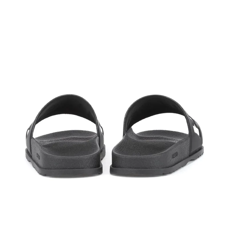 HUGO BOSS Rubber Sole Slide Slippers Men's Black-3