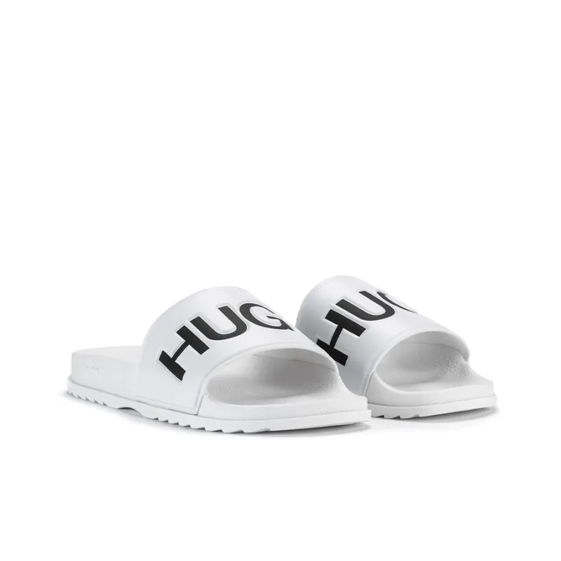 HUGO BOSS Quiet Slide Slippers Men's White-2