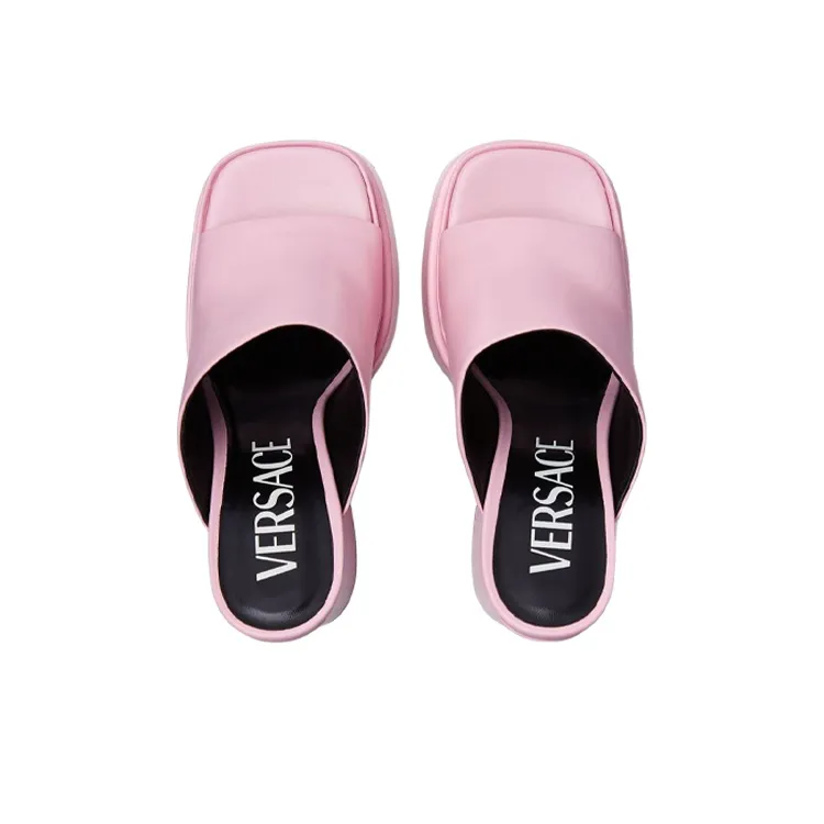 VERSACE High-heel Platform Mules-3