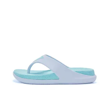 PEAK Rubber Sole Quiet Slide Slippers Men's Blue White