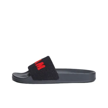 MARNI Slide Slippers Men Black/Orange
