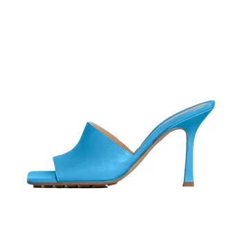Bottega Veneta Stretch Stylish Sandal 9cm Women's Sky Blue