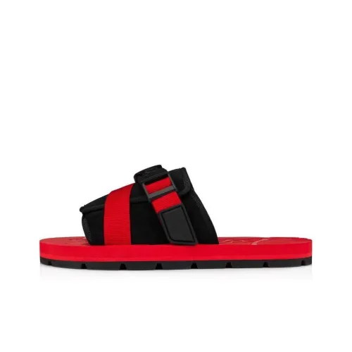 Christian Louboutin Slide Slippers Men Red