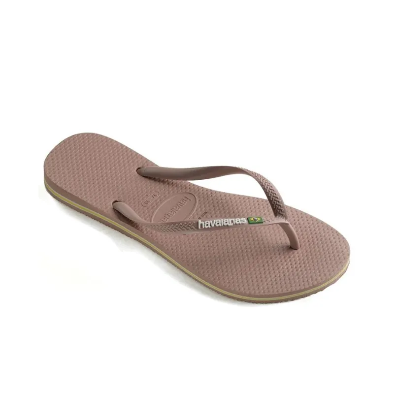 Havaianas SlimBrasil Stylish Sandals Women's Lotus Coffee-2