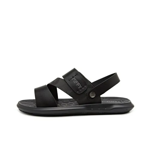 Miffy Beach Sandals Men Black