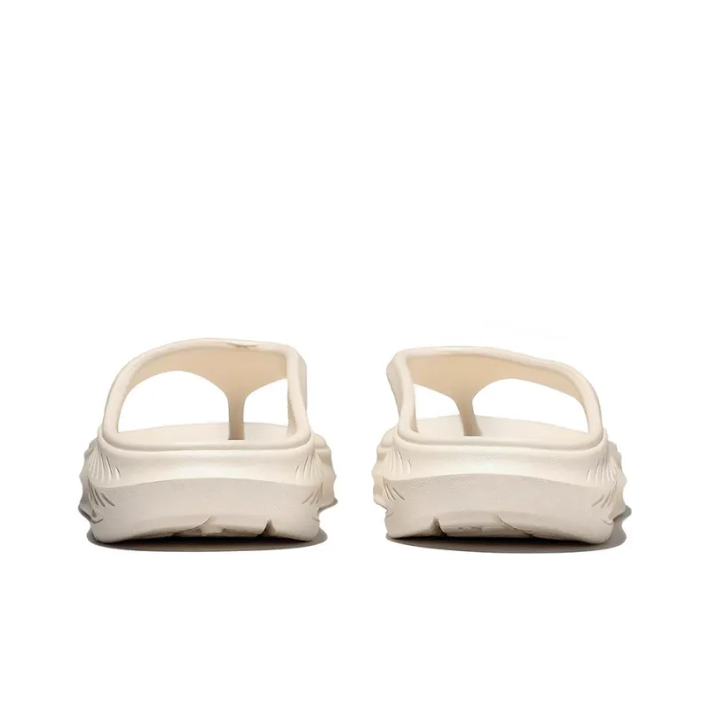 FILA Fong Song Platform Flip Flops Unisex Beige Korean Version-2