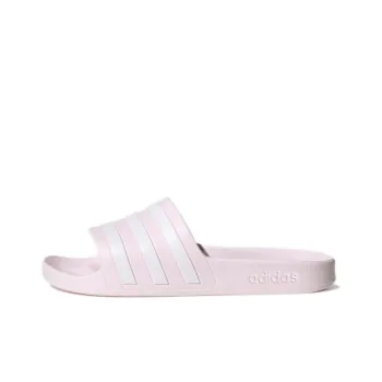 Adidas Adilette Aqua Slides Almost Pink Cloud White Women's