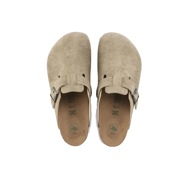 Birkenstock Boston Synthetik 'Desert Dust Gray Taupe'-2