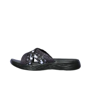 Skechers ON THE GO Slide Slippers Women's Black Blue