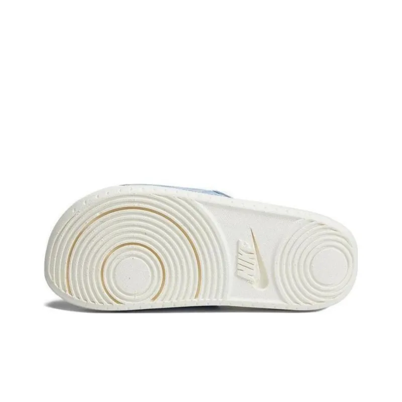 Nike Offcourt Blue Slides Women's-4
