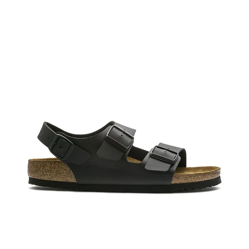 Birkenstock Milano Birko Flor 'Dark Brown'-1