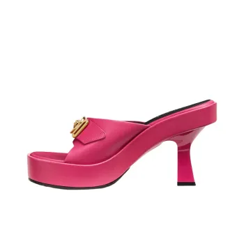 FANSIZHE MEDUSA BIGGIE Series Slide Slippers Women's Rose Red