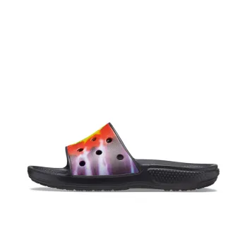 Crocs Classic Clog EVA Antibacterial Quick Dry Slide Slippers Unisex Black Multicolor