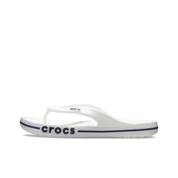 Crocs Bayaband White Blue Unisex Flip Flops 'White Blue'