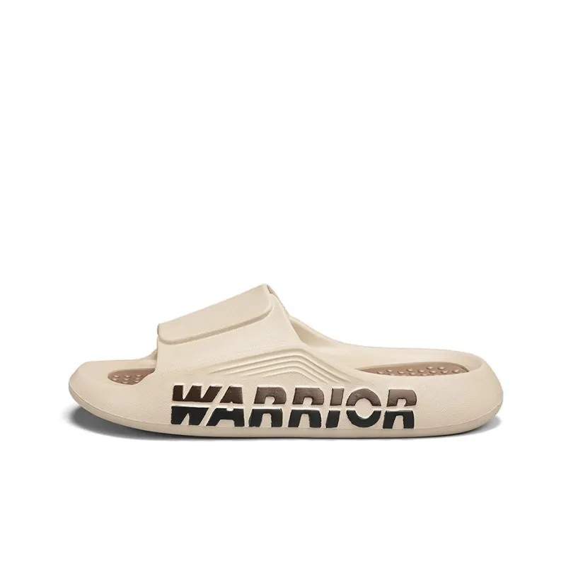 Warrior Quiet Abrasion Resistant Slide Slippers Men's Khaki Brown-0