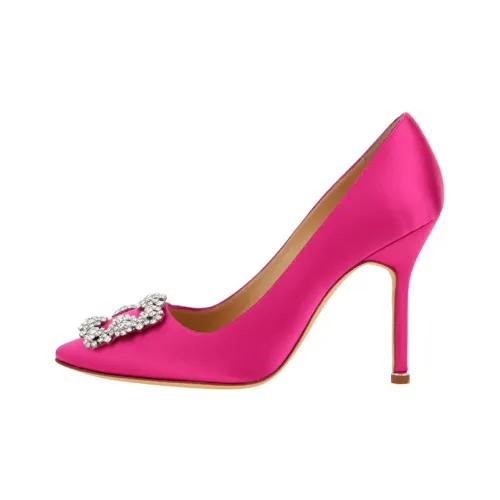 MANOLO BLAHNIK High Heels Women's Pink