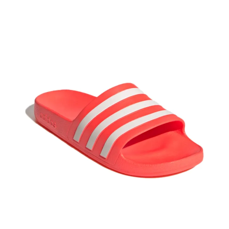 Adidas Adilette Aqua Slide 'Solar Red White'-2