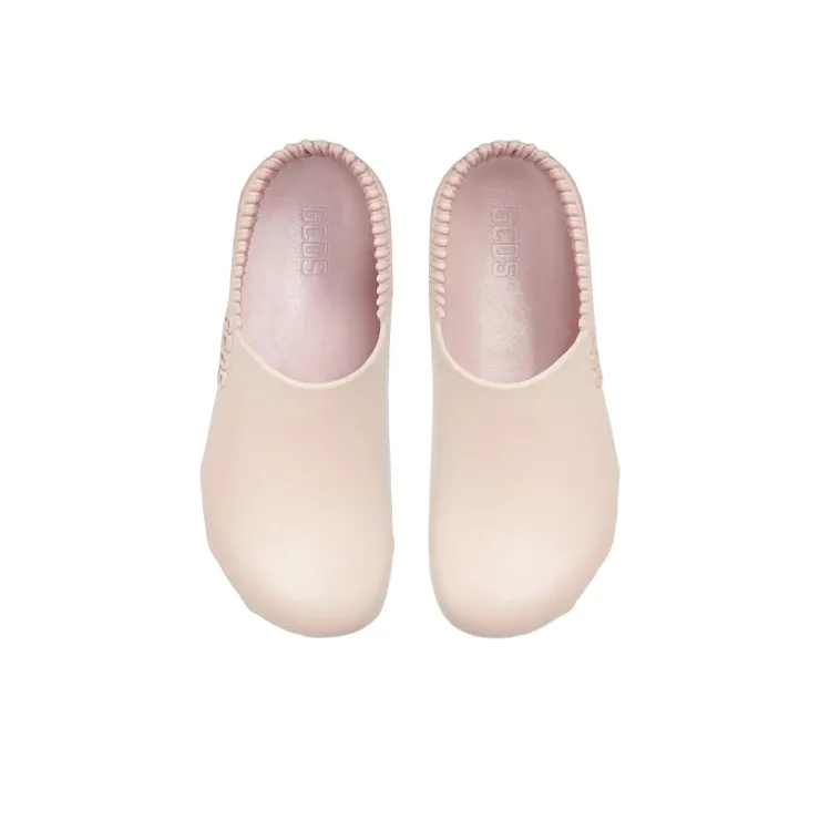 GCDS Ibex Logo-embossed Slingback Clogs-3