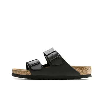 Birkenstock Arizona Soft Footbed Birko Flor 'Black'