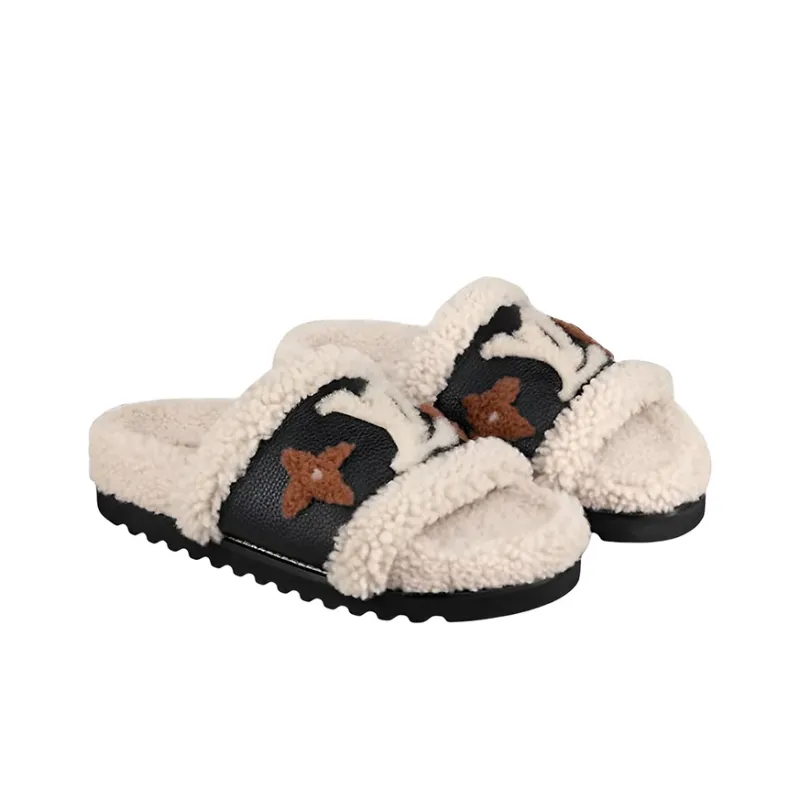 LOUIS VUITTON Paseo Comfort Quick Dry Slide Slippers Women's White-2