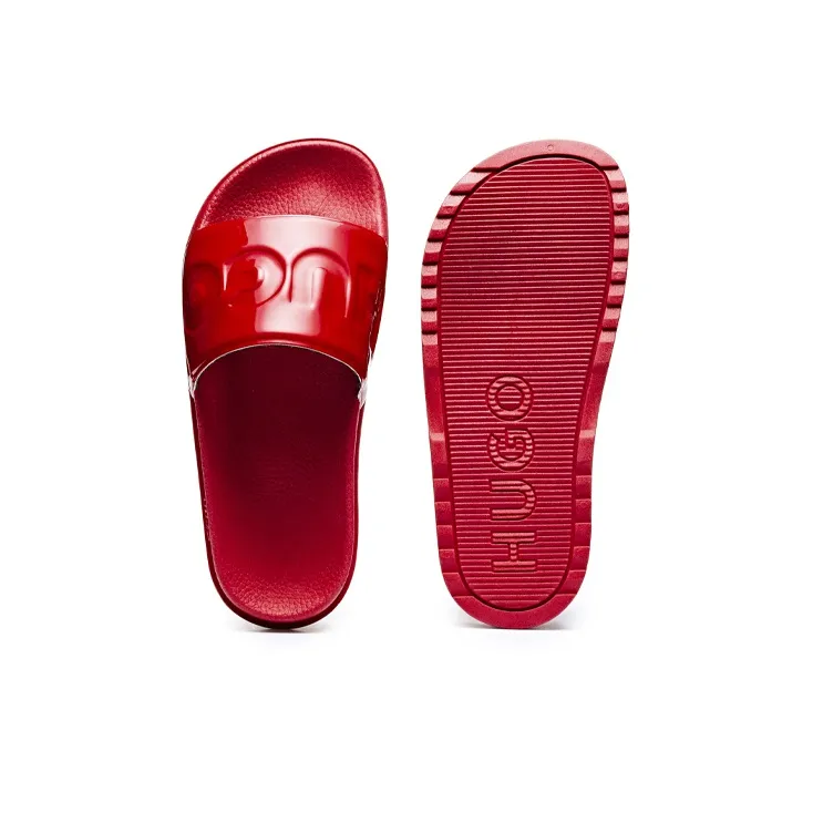 HUGO BOSS Fashion Slippers Women's Red-4