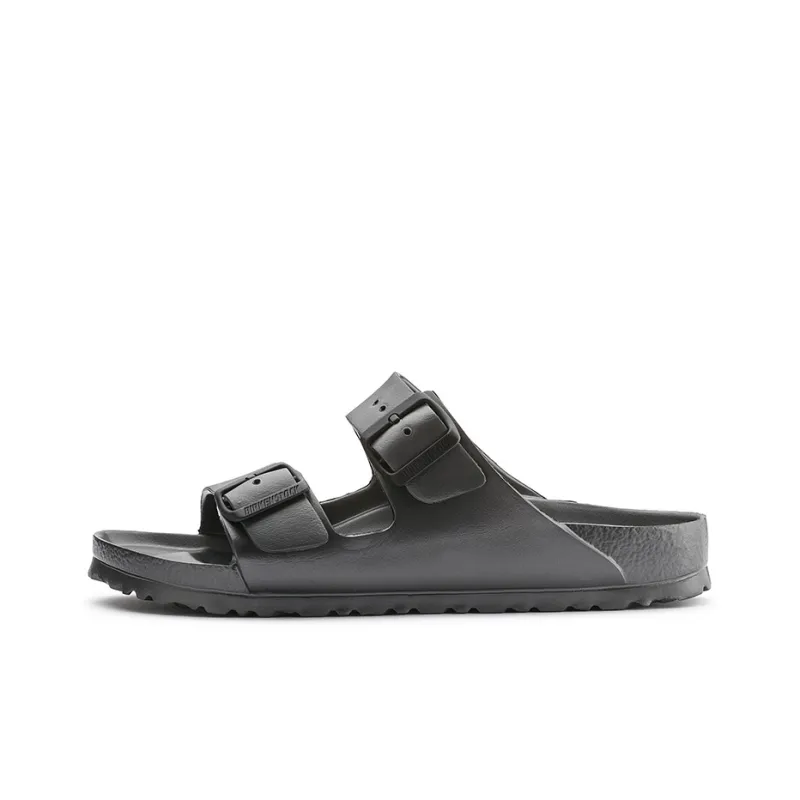 Birkenstock Logo debossed Double strap Slides-0
