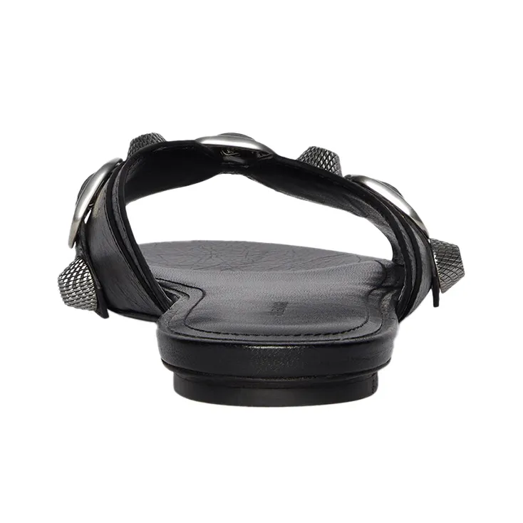 Balenciaga Cagole Sandals 'Black' Women's-4
