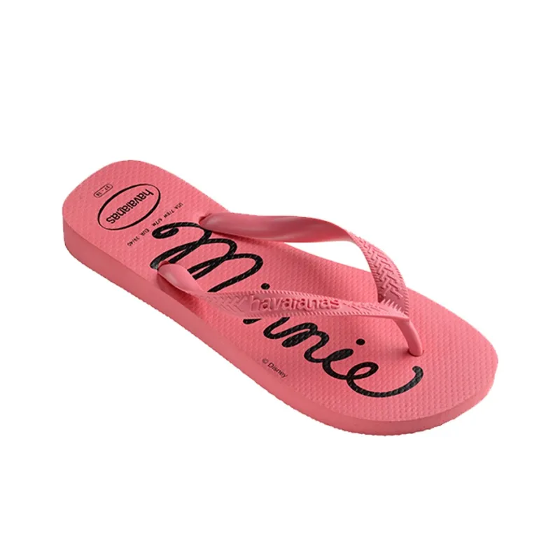Havaianas Rubber Sole Flip Flops Unisex Coral Red-2