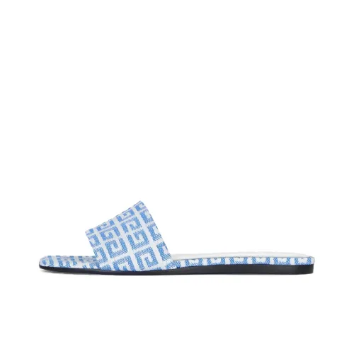Givenchy Slide Slippers Women's Blue White
