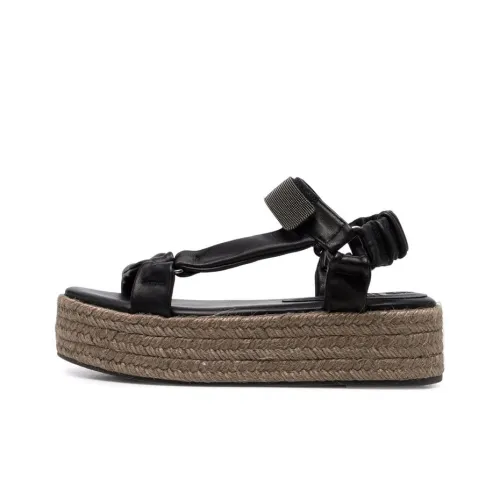 Brunello Cucinelli One-Strap Sandals Women's