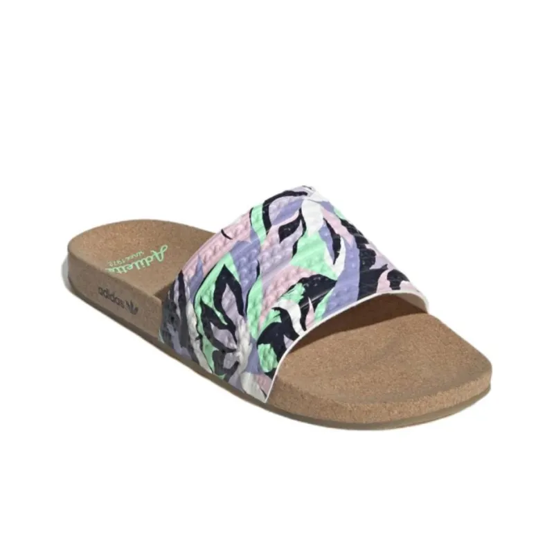 Adidas Adilette Slide 'Cork Floral'-2