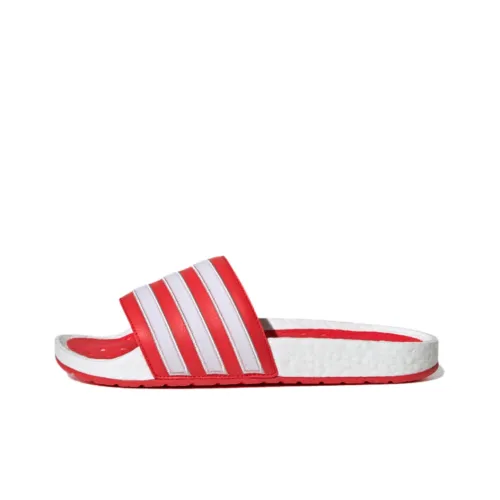 Adidas Originals ADILETTE Series Slide Slippers Men White/Red