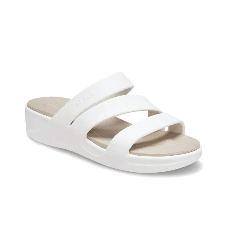 Crocs Monterey Slide Slippers Women's White-2