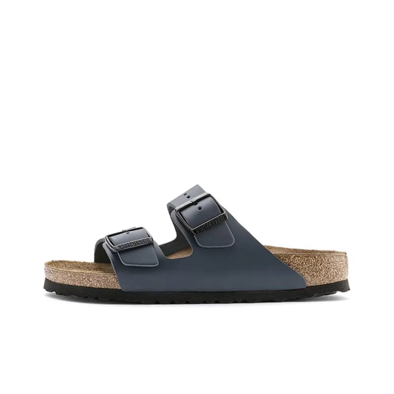 Birkenstock Arizona Series Shoe Couple Style Version Blue-0