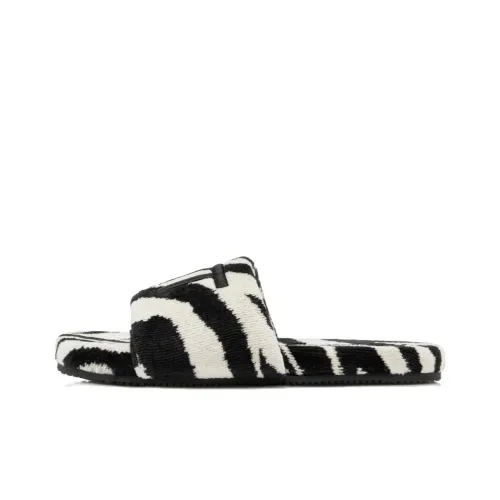 TOM FORD Slide Slippers Women's White Black
