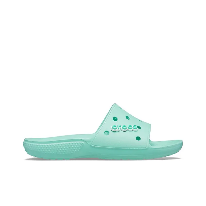 Crocs Classic Clog Slide Slippers Unisex Light Grass Green-1