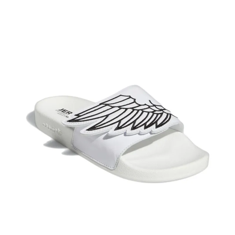 Adidas Originals Adilette Slides Jeremy Scott Wings White-2