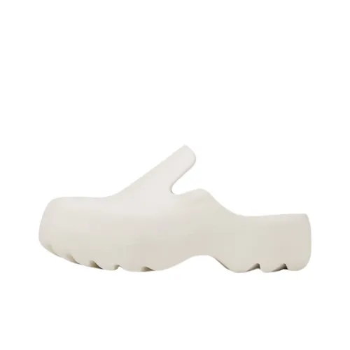 Bottega Veneta Rubber Flash Clog White