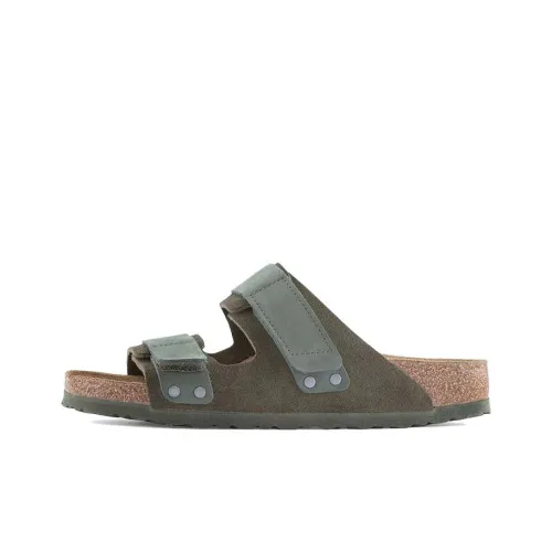 Birkenstock Uji Nubuck Suede Leather 'Thyme'