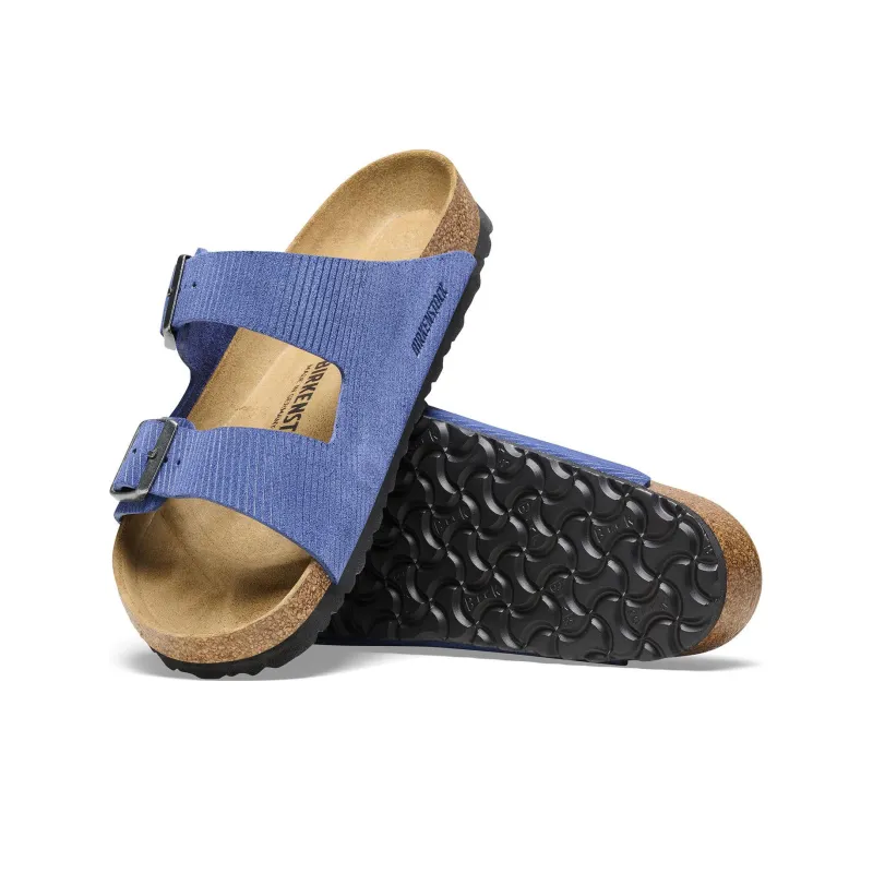 Birkenstock Arizona Embossed Corduroy Suede Indigo-4