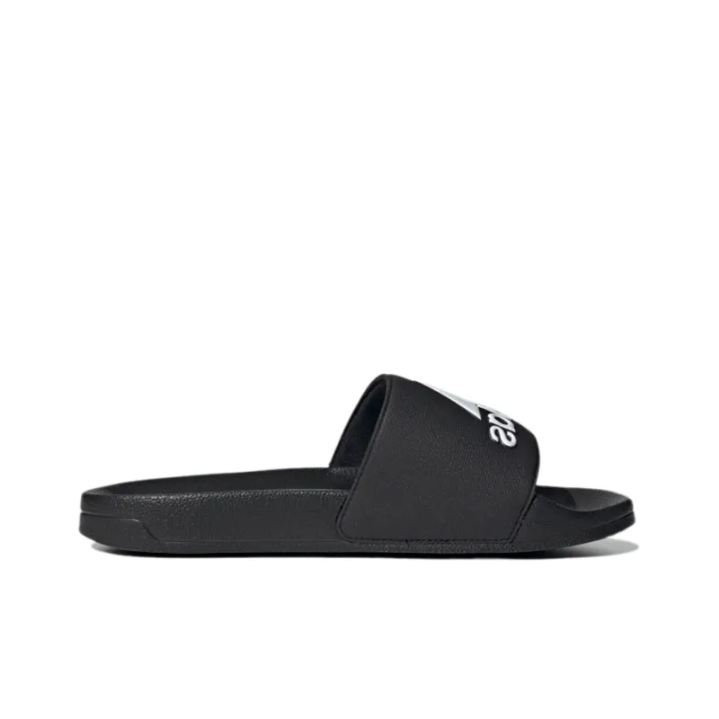 Adidas Adilette Shower Slides Black White-1