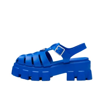 PRADA Roman Sandals Women's Light Blue