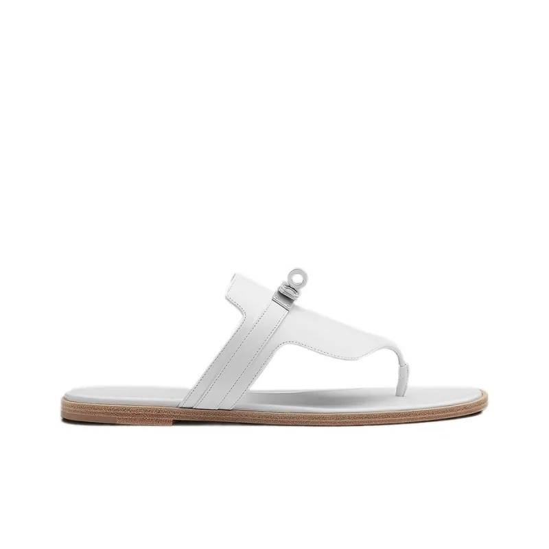 HERMES Elixir Slip Resistant Flip Flops Women's White-1