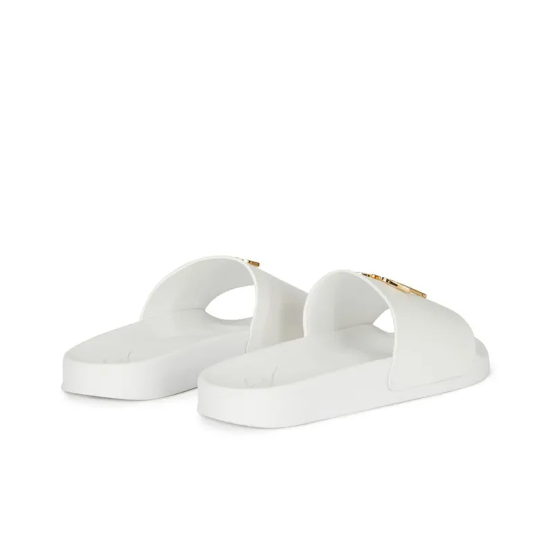 Giuseppe Zanotti Brett Logo Plaque Slides-3