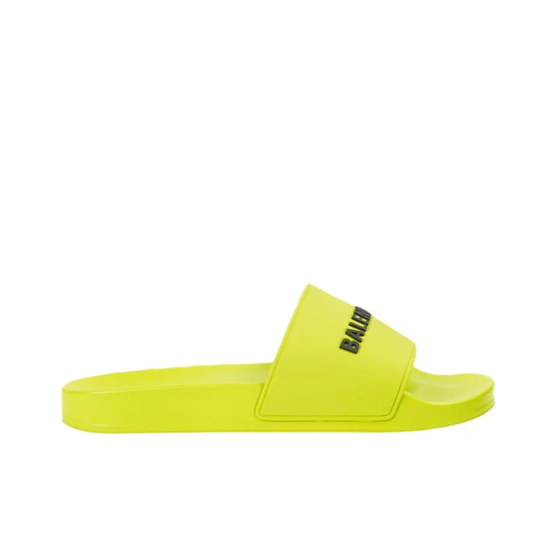 Balenciaga Pool Slide Lime-1