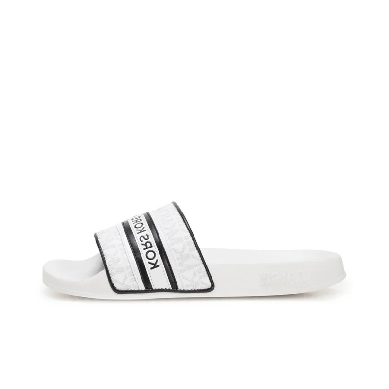 Michael Michael Kors Gilmore Logo-print Slides-0