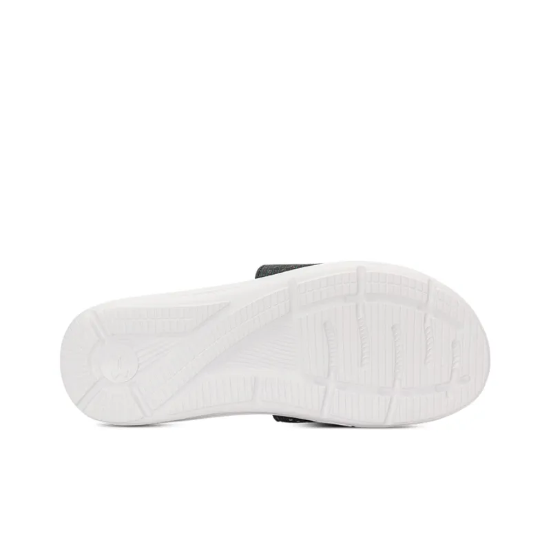 Under Armour Ignite 6 Graphic Strap Slide 'Black Cerise'-4
